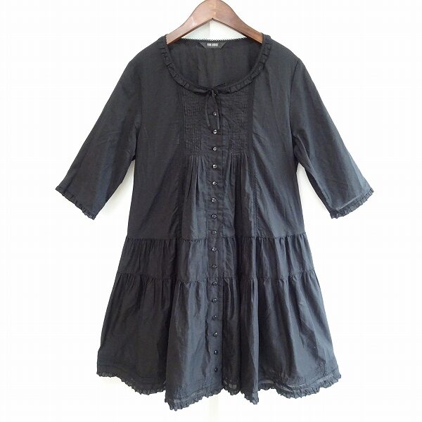 ピンクハウスのチュニックを買取しました!黒で可愛らしさも抑えめに