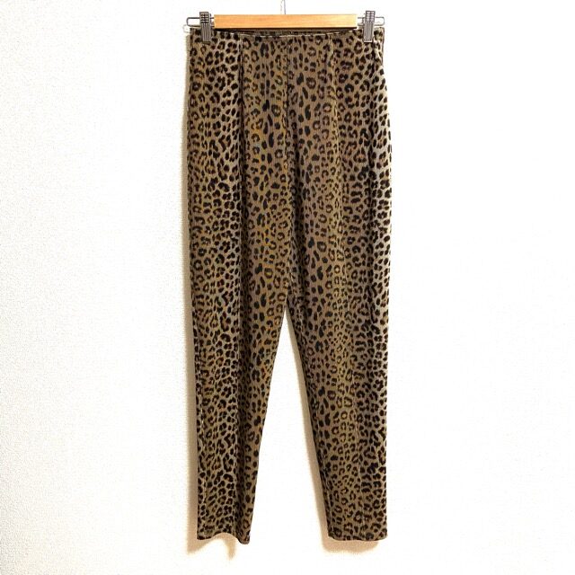 ヒョウ柄の勢いとかっこよさを表現!伊太利屋のパンツを買取しました