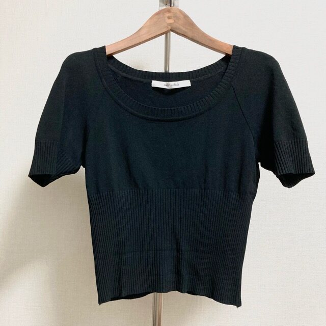 ジュンアシダのカットソーを買取しました！黒×ショートでスッキリ