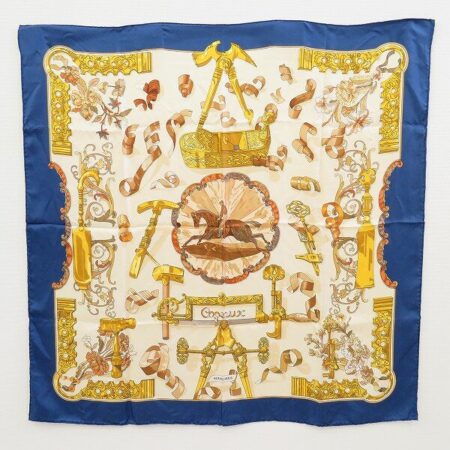 パッと華やぐ エルメスのスカーフを買取しました