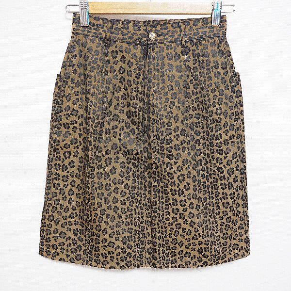ヒョウ柄でミステリアスな雰囲気に｜フェンディのスカートを買取しました