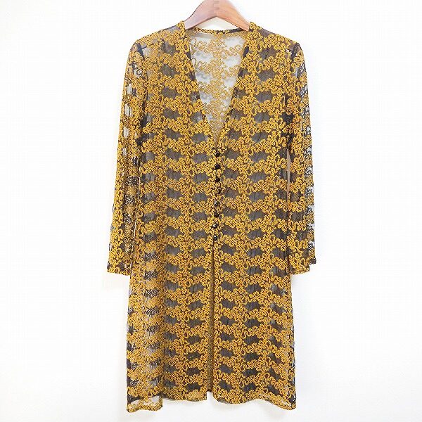 メッシュと刺繍が可愛い ミスアシダのカーディガンを買取しました