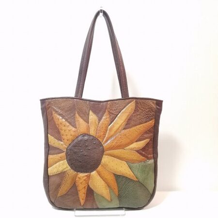 大きなひまわりでアクセントに イビザのバッグを買取しました