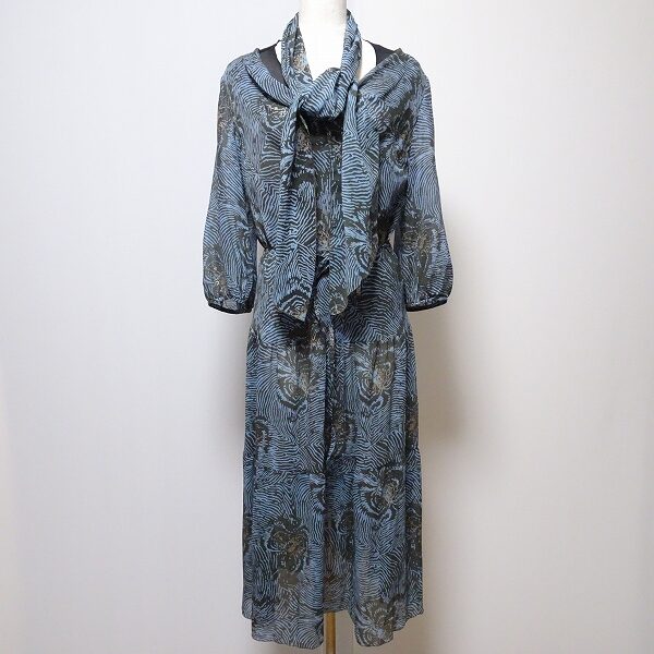 凛とした印象に ヒロココシノのワンピースを買取しました