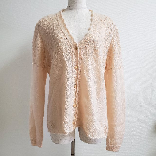 インポートロッサのカーディガンを買取しました!モヘヤで温かく