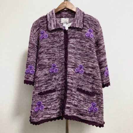 出張買取したロイヤルアルパカのジャケットです！紫色のバランスがいい感じ