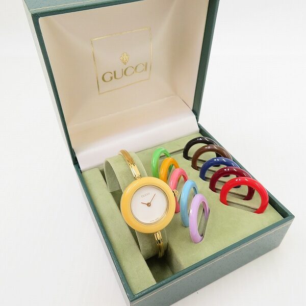 グッチの腕時計を出張買取ご利用のお客様より買取しました