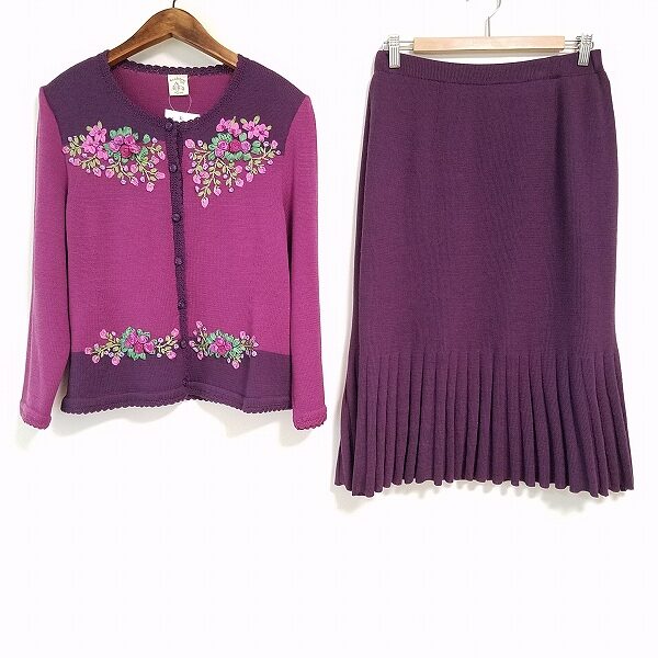 綺麗な紫に心高鳴る ソワレドヒロミのセットアップを買取しました