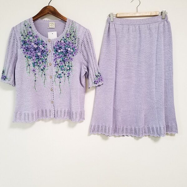 花が咲いているような雰囲気 ソワレドヒロミのセットアップを買取しました