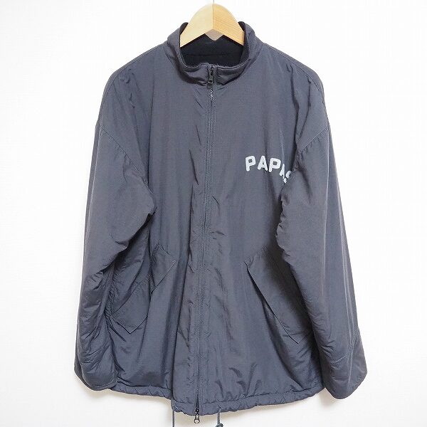 裏ボアで安心 パパスのダブルジップブルゾンを買取しました