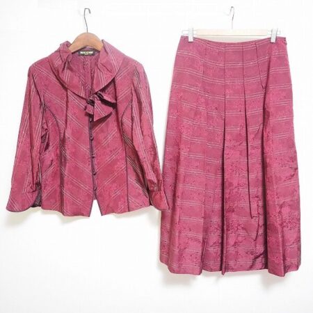 えんじカラーに見ほれる ヒロココシノのセットアップを買取しました