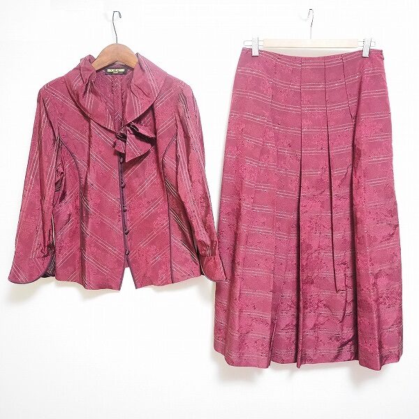 えんじカラーに見ほれる ヒロココシノのセットアップを買取しました