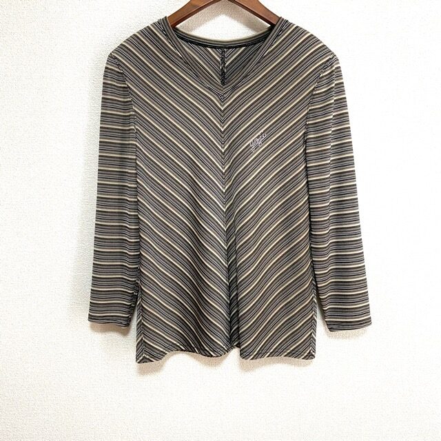 ちょうどいいストライプ加減 伊太利屋のカットソーを買取しました