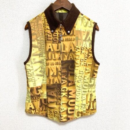 眩しい色使いが癖になる 伊太利屋のベストを買取しました！