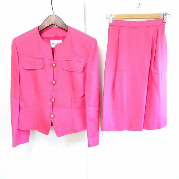 ミスアシダのスカートスーツを店頭預り買取しました