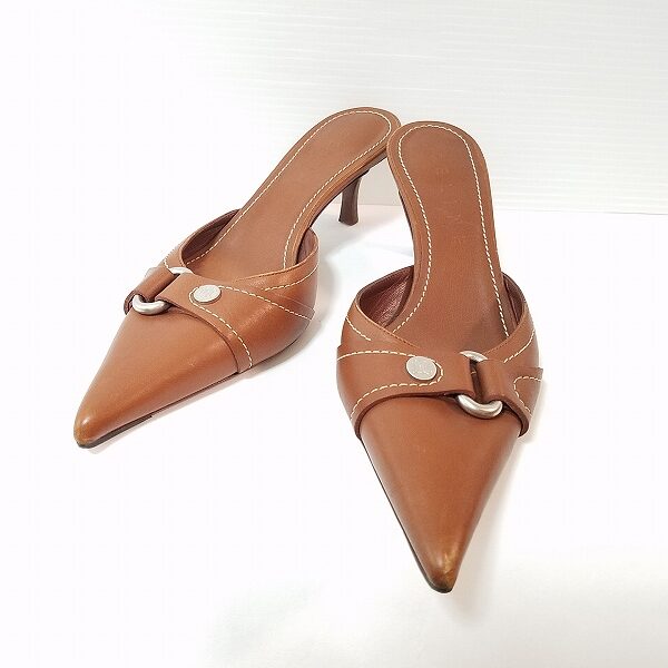 華奢な雰囲気漂う セリーヌのミュールを買取しました