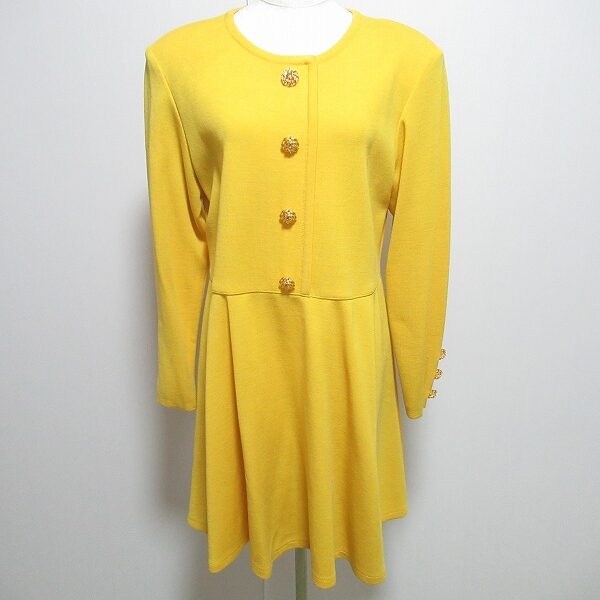 豪華とと可愛いがMIX！イヴサンローランのワンピースを買取しました