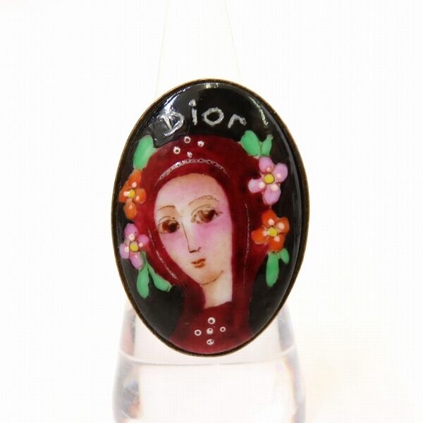 どこか落ち着く絵柄 クリスチャンディオールの指輪を買取しました