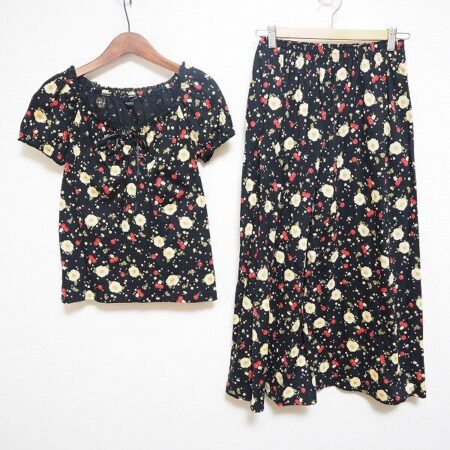 カワイイ柄にきゅんきゅん ピンクハウスのセットアップを買取しました