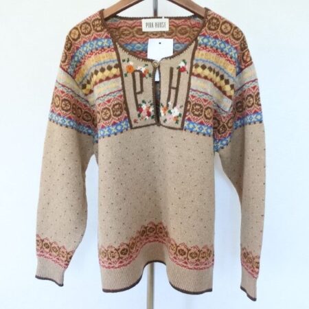 ピンクハウスのカラフル柄ニットを出張買取いたしました