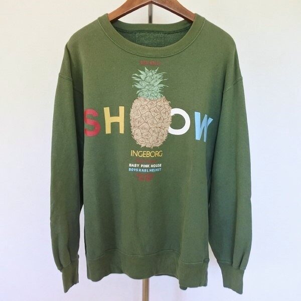 緑×パインの組み合わせがツボ ピンクハウスのトレーナーを買取しました