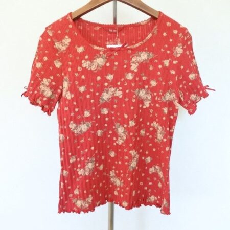 真っ赤な花柄に心つかまれる ピンクハウスのカットソーを買取しました