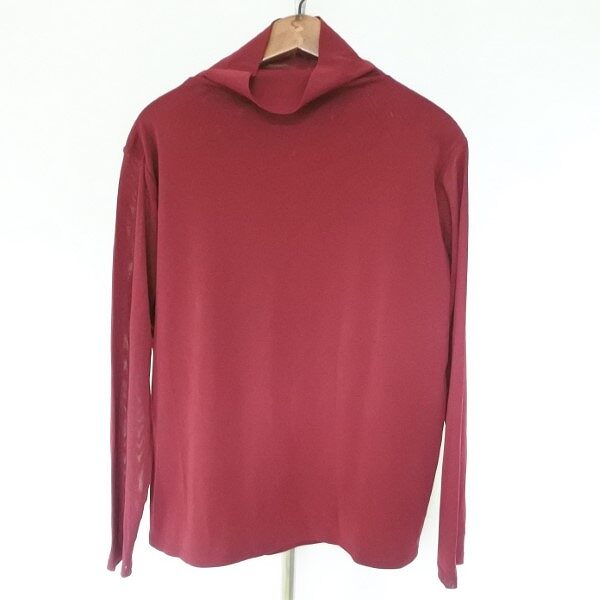 赤系の渋いお色が綺麗 詩仙堂のカットソーを買取しました