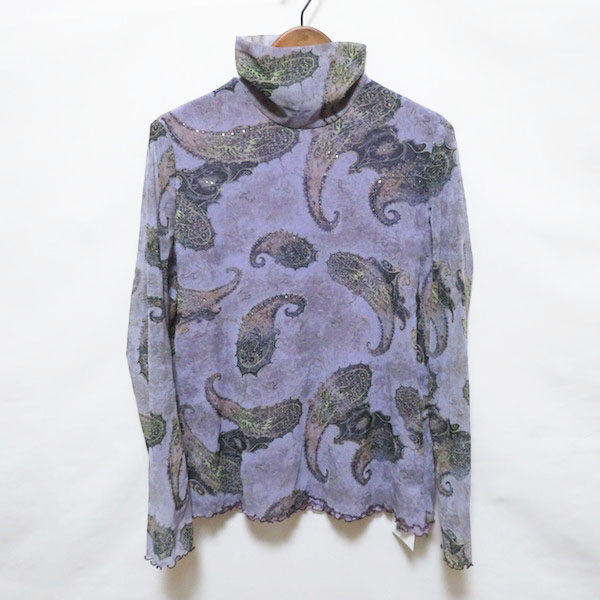 大きめペイズリー柄に視線は釘付け｜伊太利屋のカットソーを買取しました