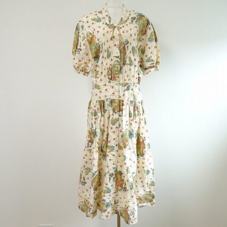 果物柄でおしゃれに楽しく カネコイサオのワンピースを買取しました