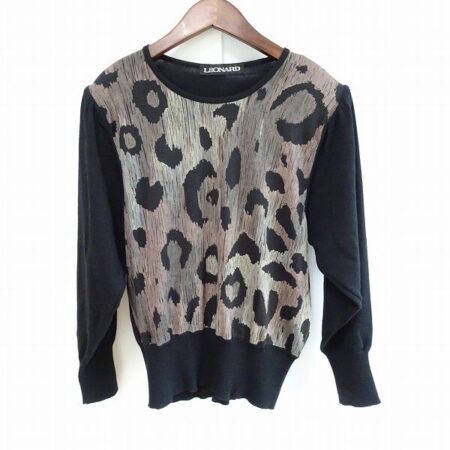 レオナールのニットを買取しました！はっきりしすぎないアニマル柄がGOOD