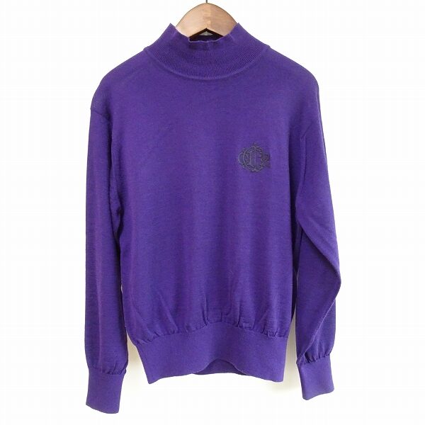 出張買取したクリスチャンディオールのセーター！豪華な紫に呼ばれます