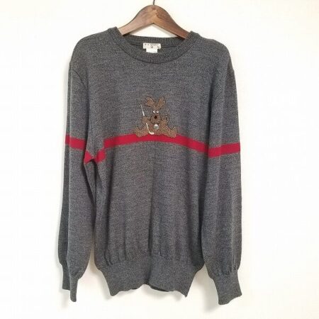 動物柄にも癒される ミエコウエサコのセーターを買取しました