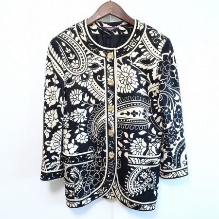 しっかり柄でしっかりおしゃれ！レオナールのジャケットを買取しました