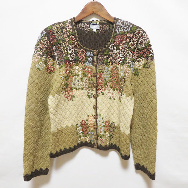 【マックデイビッド】カーディガンを買取しました!シルク混の落ち着きがある