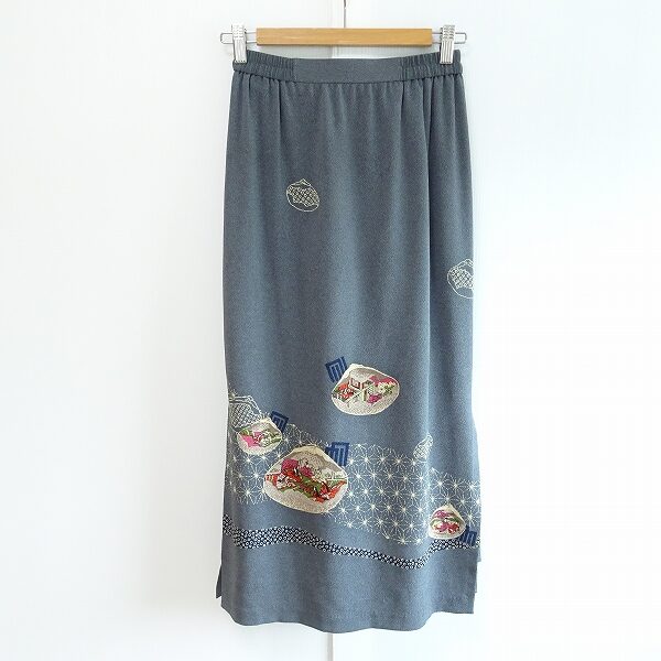 【詩仙堂】和柄×ロングで色っぽく穏やかに!スカートを買取しました