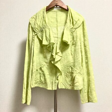 コーザノストラのジャケットを買取しました！黄緑でアクティブな印象にアクティブな印象に