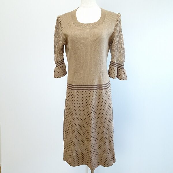 斉藤都世子のワンピースを買取しました!可愛らしいシルエットが嬉しい