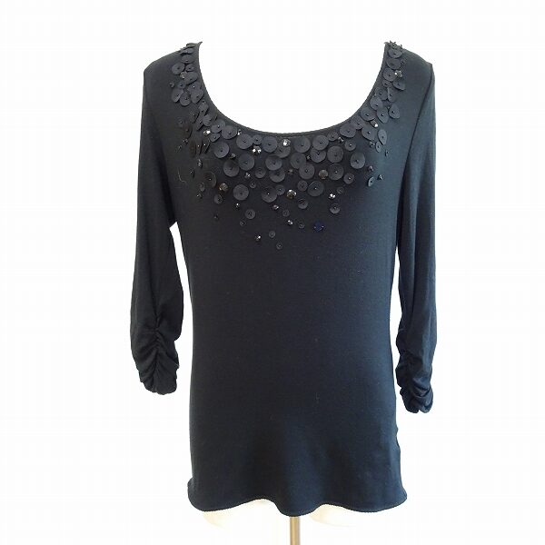 ビーズのバランスも最高|伊太利屋のカットソーを買取しました