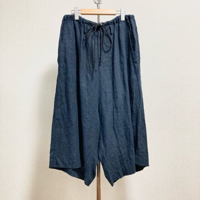 麻でスッキリ着られるのが嬉しい ワイズのパンツを買取しました