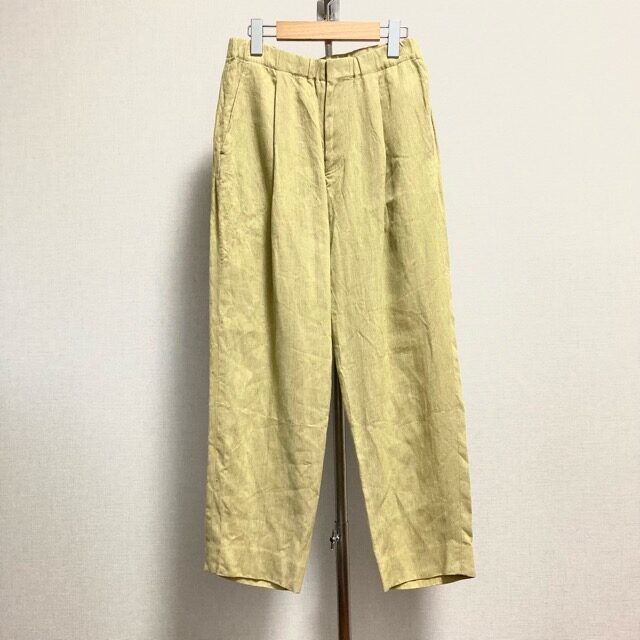 麻素材で心も休まる ヨーガンレールのパンツを買取しました