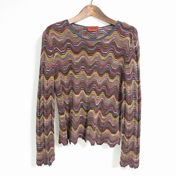 マルチな雰囲気で気持ちも高まる ミッソーニのニットを買取しました