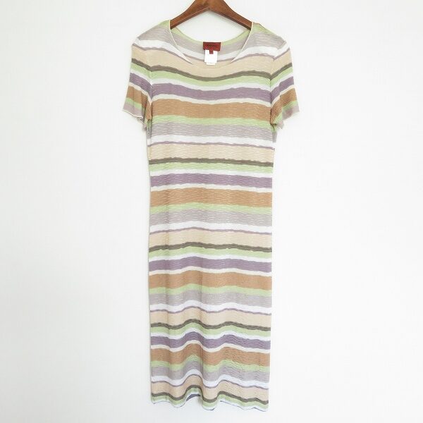 勝負服を断捨離したら買取へ!ミッソーニのワンピースを買取いたしました