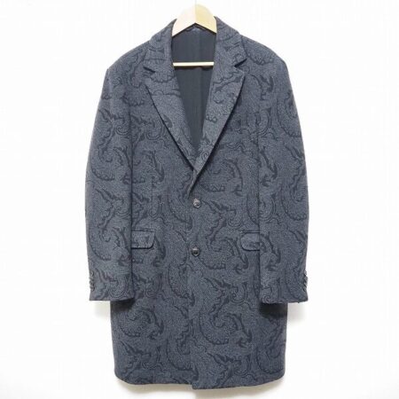 グレーとペイズリーのハーモニー エトロのコートを買取しました