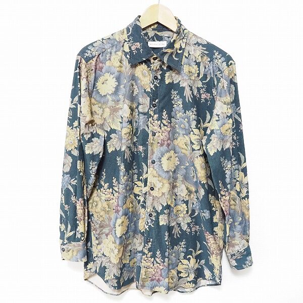 エトロの長袖シャツを買取しました！花柄×コーデュロイ素材が新鮮