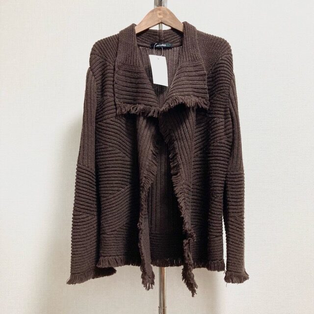 ジュンアシダのフリンジが綺麗なカーディガンを買取しました