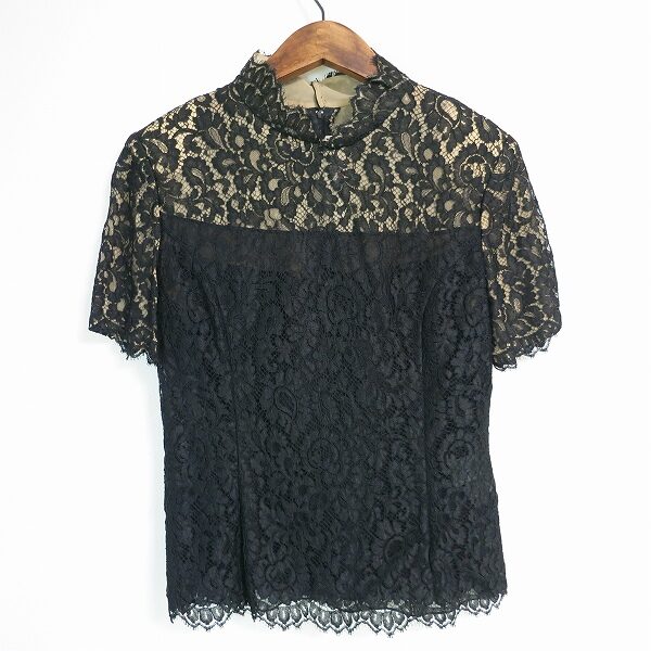 ハナエモリのブラウスを買取しました！総レース×ハイネックで上品