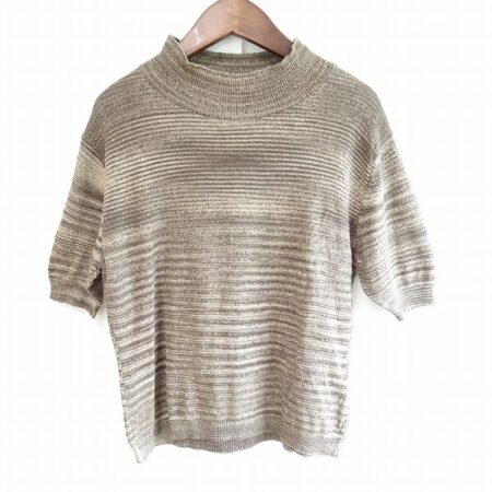 ハイネック×シルクで上質マダムに イズクラアキヒコのニットを買取しました