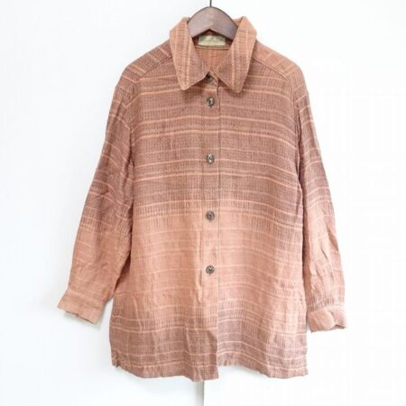 伊豆蔵明彦のボーダー×グラデーションの具合が美しいシャツを買取しました