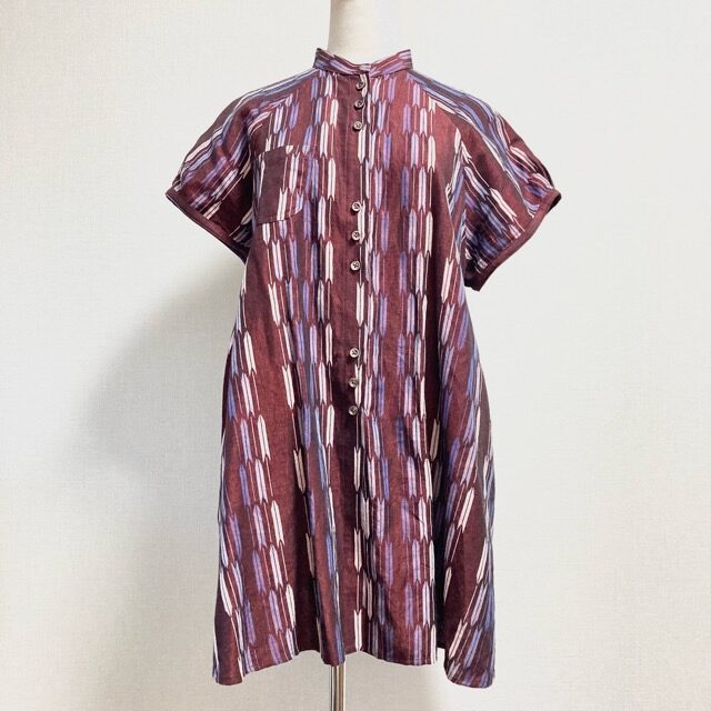 矢絣柄が貴重なギエモンのチュニックを買取しました