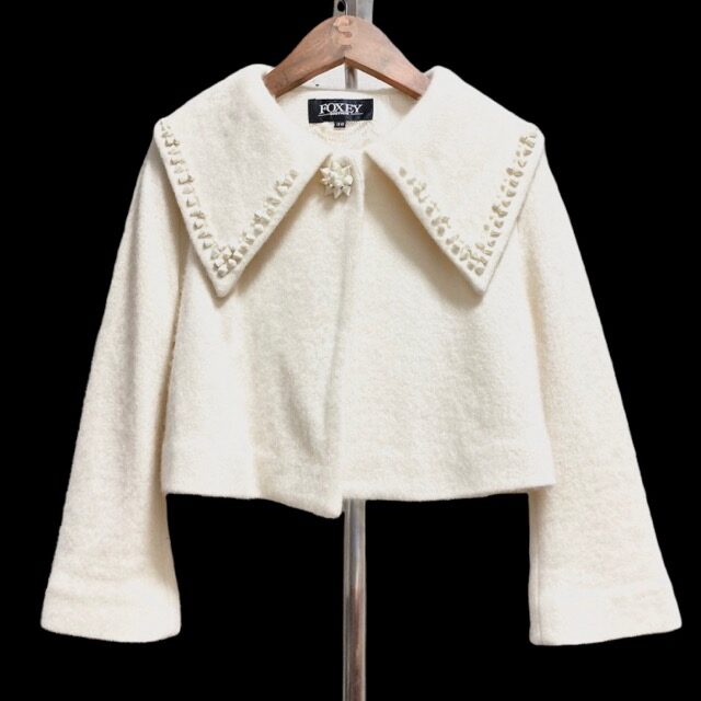 カワイイ過ぎない綺麗さがある フォクシーのジャケットを買取しました